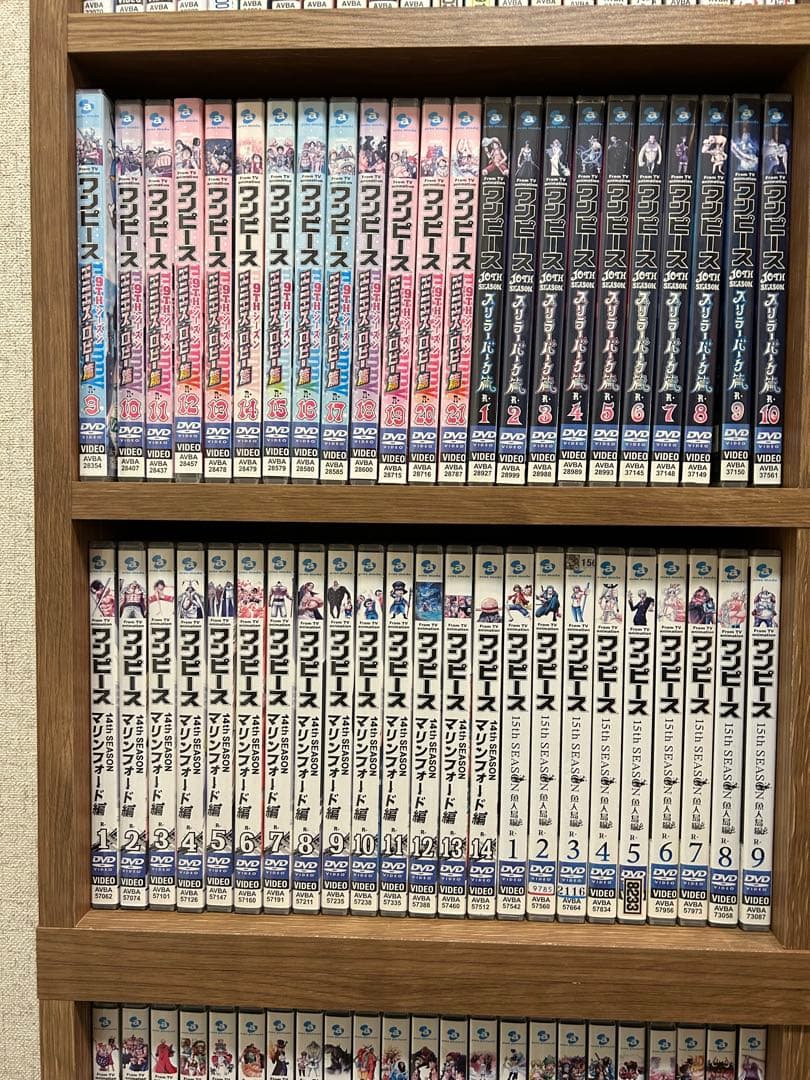 中古】ワンピース one piece DVD 288枚 マンガ アニメ 人気 - メルカリ