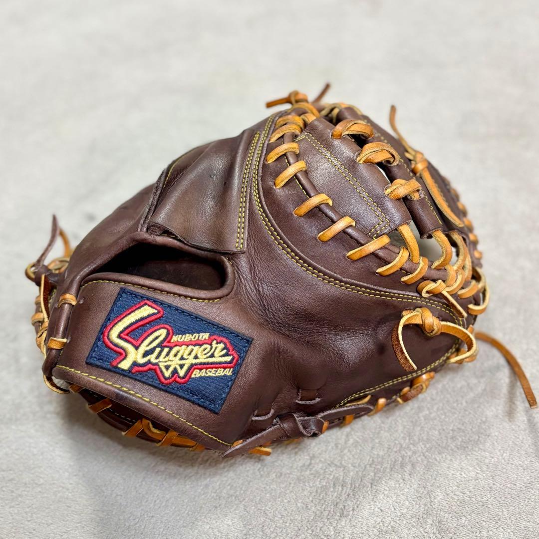 久保田スラッガー キャッチャーミット KSM-036 バーガンディ 軟式 久保田スラッガー（KUBOTA SLUGGER） 2025 軟式 キャッチャーミット