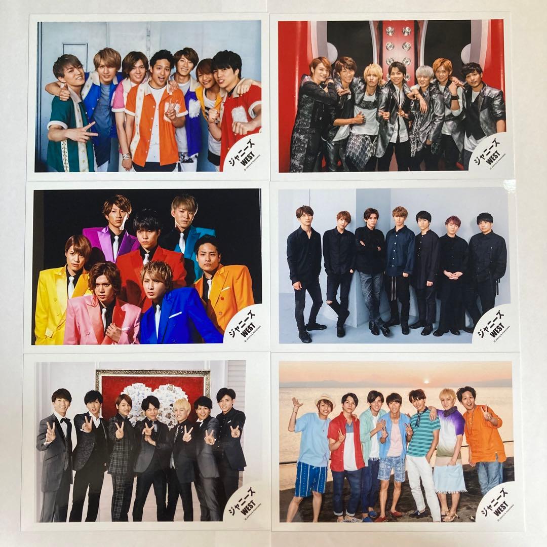 WEST. 集合写真 6枚セット - メルカリ