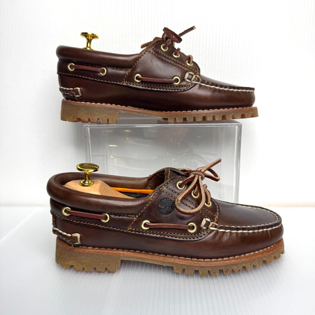 極美品】Timberland デッキシューズ 3Eye 23cm モカシン - メルカリ