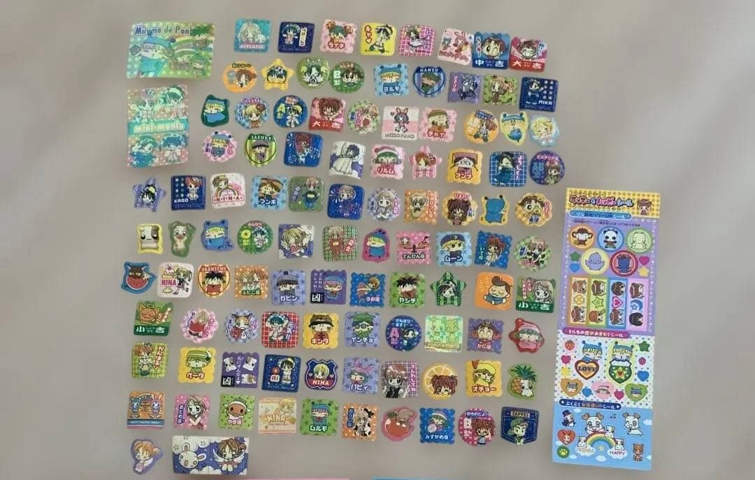 平成レトロ 当時物 激レア 希少 ちゃお フレークシール シール 付録