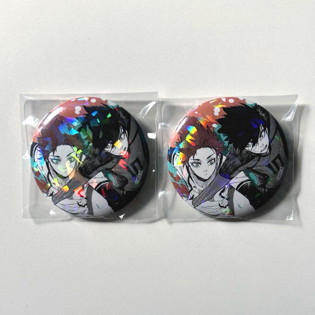 ブルーロック マズル ホログラム缶バッジ 糸師凛 糸師冴 2個 - メルカリ