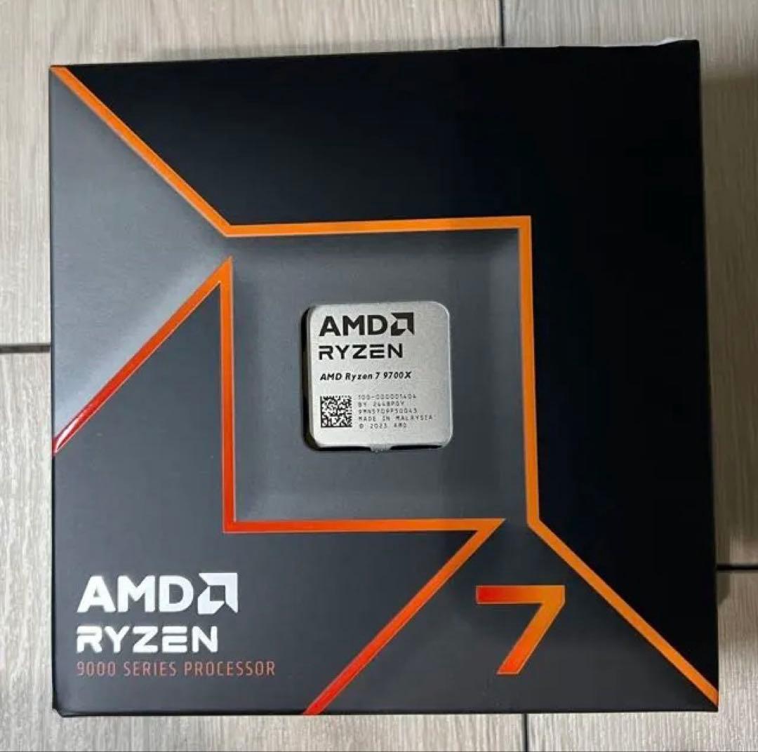 新品未開封】AMD Ryzen7 9700x - メルカリ