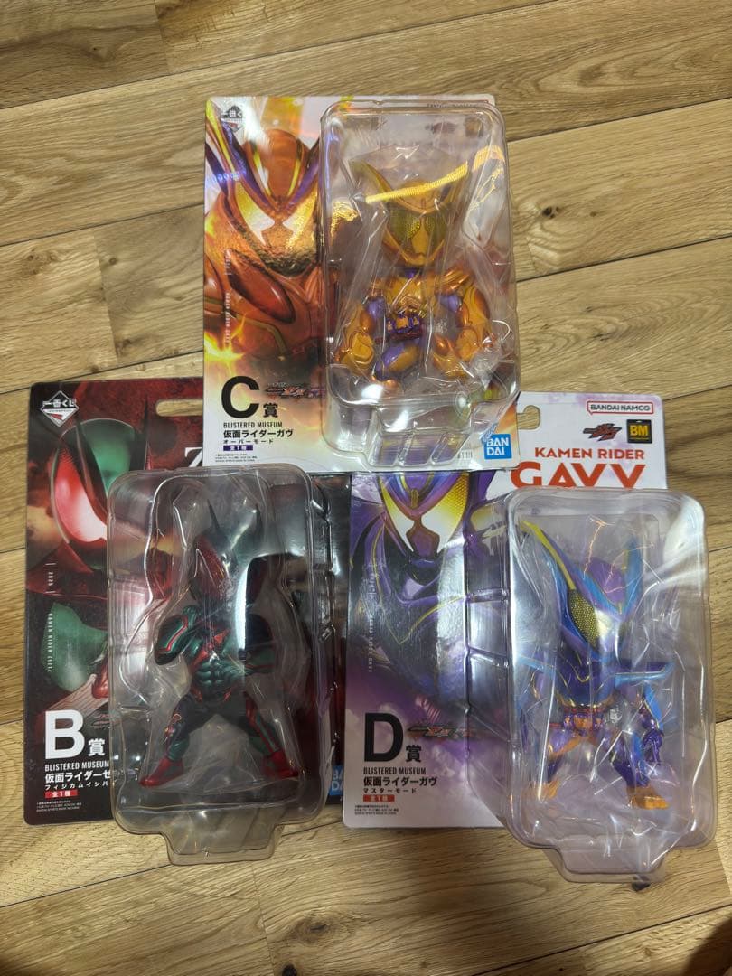 一番くじ 仮面ライダーゼッツ＆仮面ライダーガヴ Ｂ賞.Ｃ賞.Ｄ賞 一番くじ 仮面ライダー シリーズ」に『仮面ライダーゼッツ』と『仮面