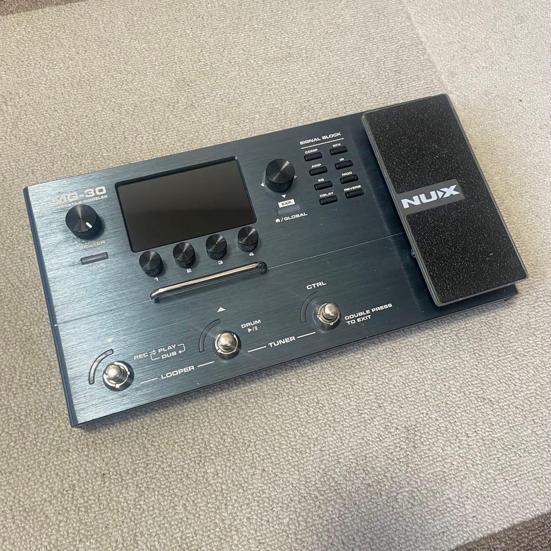 おすすめマルチエフェクター】 NUX MG-30 マルチエフェクター - メルカリ