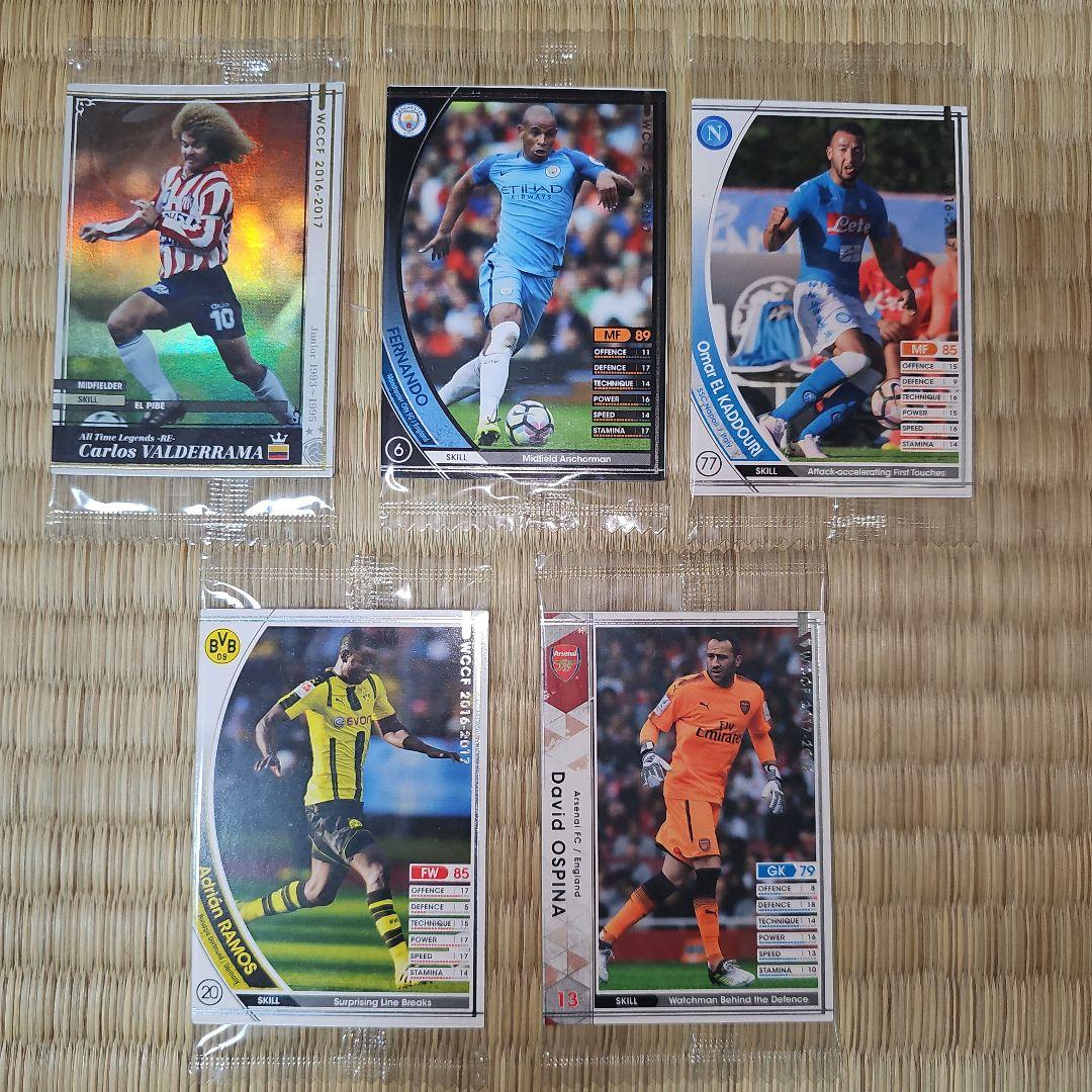 WCCF FOOTISTA サッカーカード 5枚セット - メルカリ