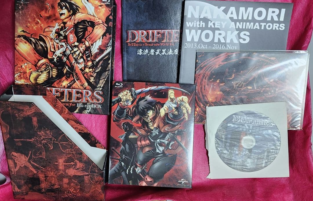DRIFTERS 特装限定生産Blu-ray BOX アニメイト特典付 - メルカリ