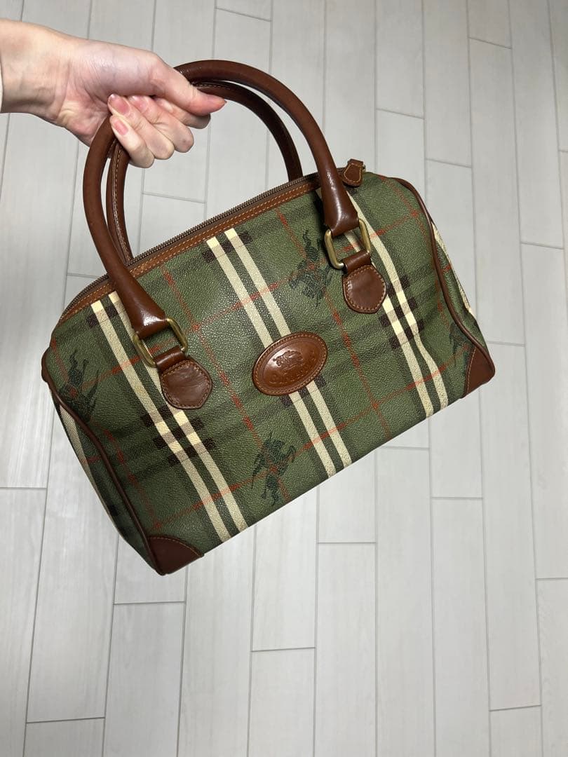 バーバリーBurberryボストンハンドルバック 楽天市場】【バッグ】BURBERRY バーバリー ボストンバッグ