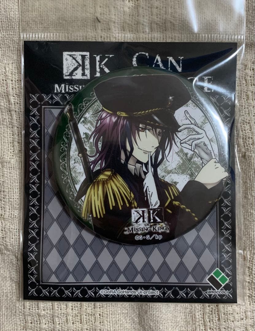 劇場版 K MISSING KINGS 御芍神紫 缶バッジ - メルカリ