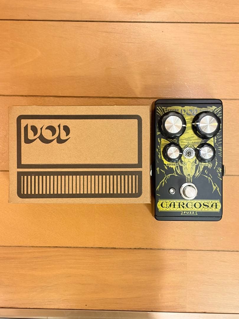 CARCOSA FUZZ ギターエフェクター 楽天市場】DOD ギターエフェクター Carcosa Fuzz カーコーザ ファズ