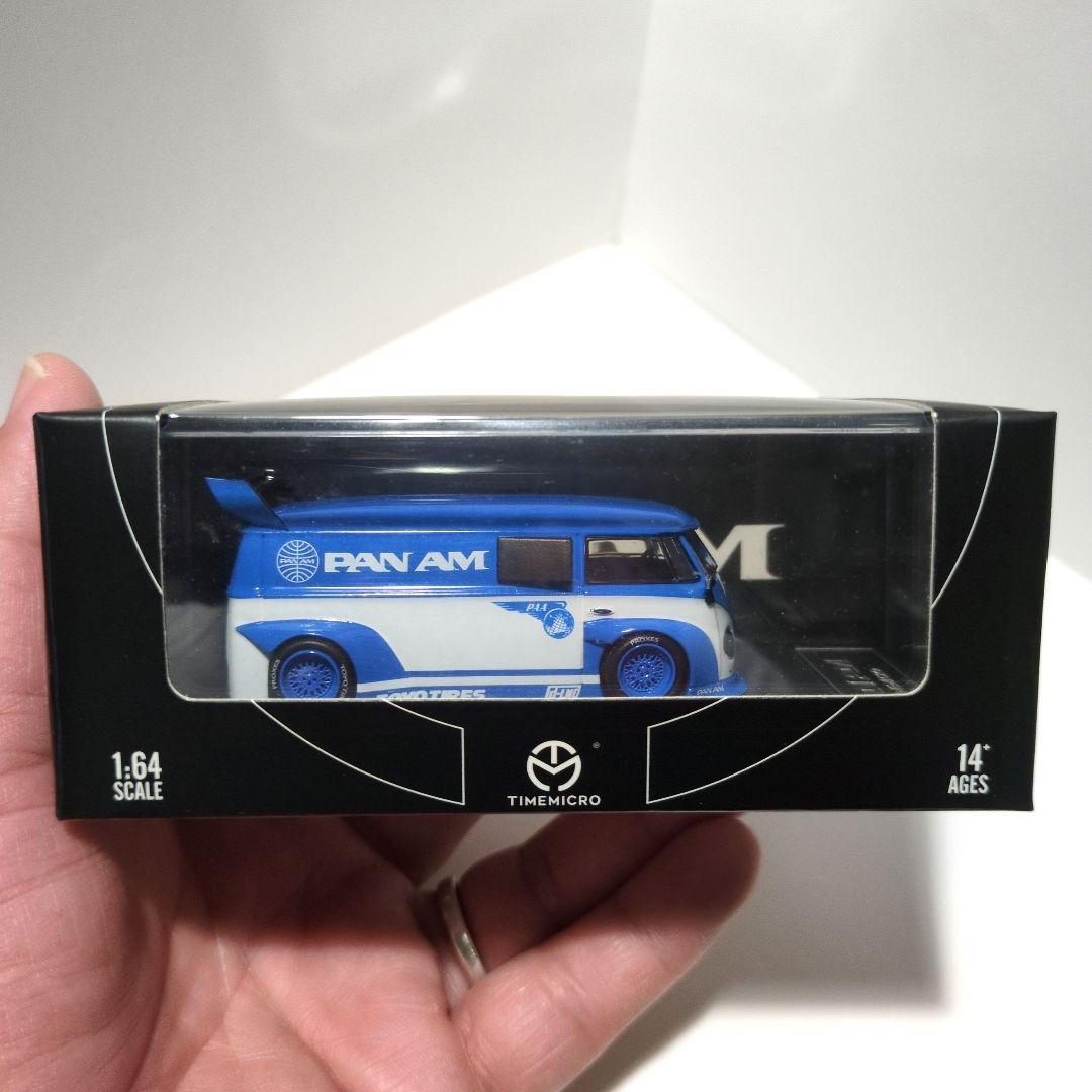 PANAM ワーゲンバス ミニカー KinSMART ミニカー 1台売り 1/32 ワーゲンバス パステルカラー TYPE2