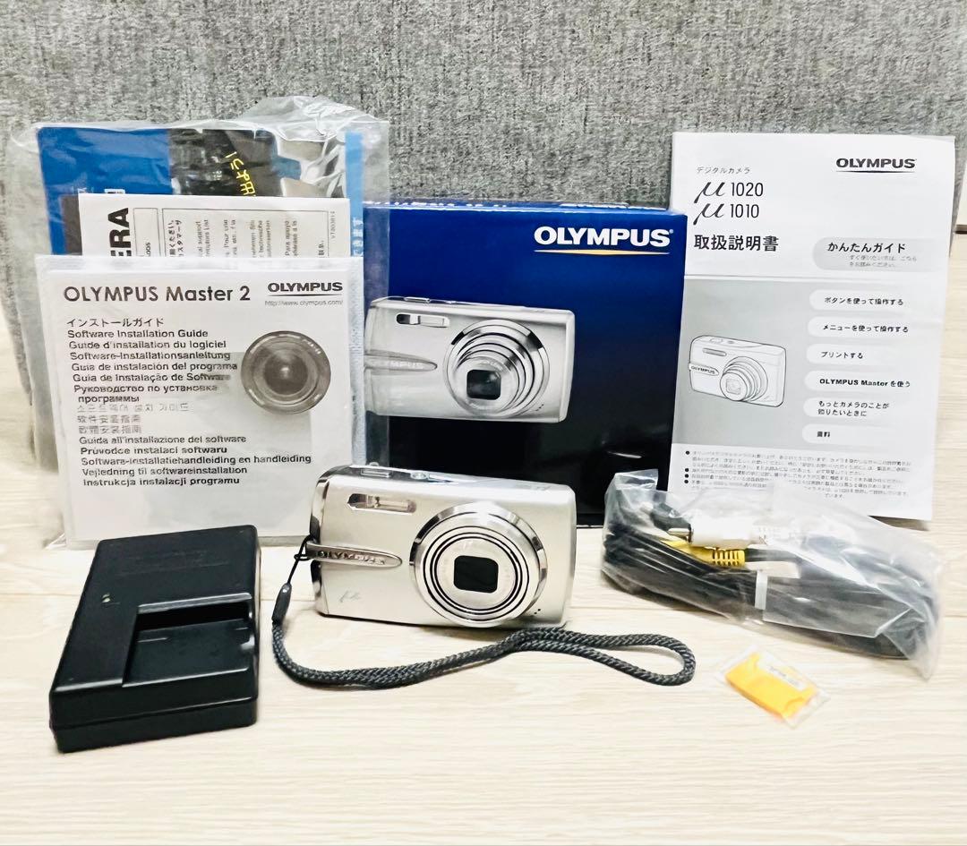 【動作確認済】OLYMPUS ミュー1020 コンデジ シルバー vectorpremium_013-202501100202