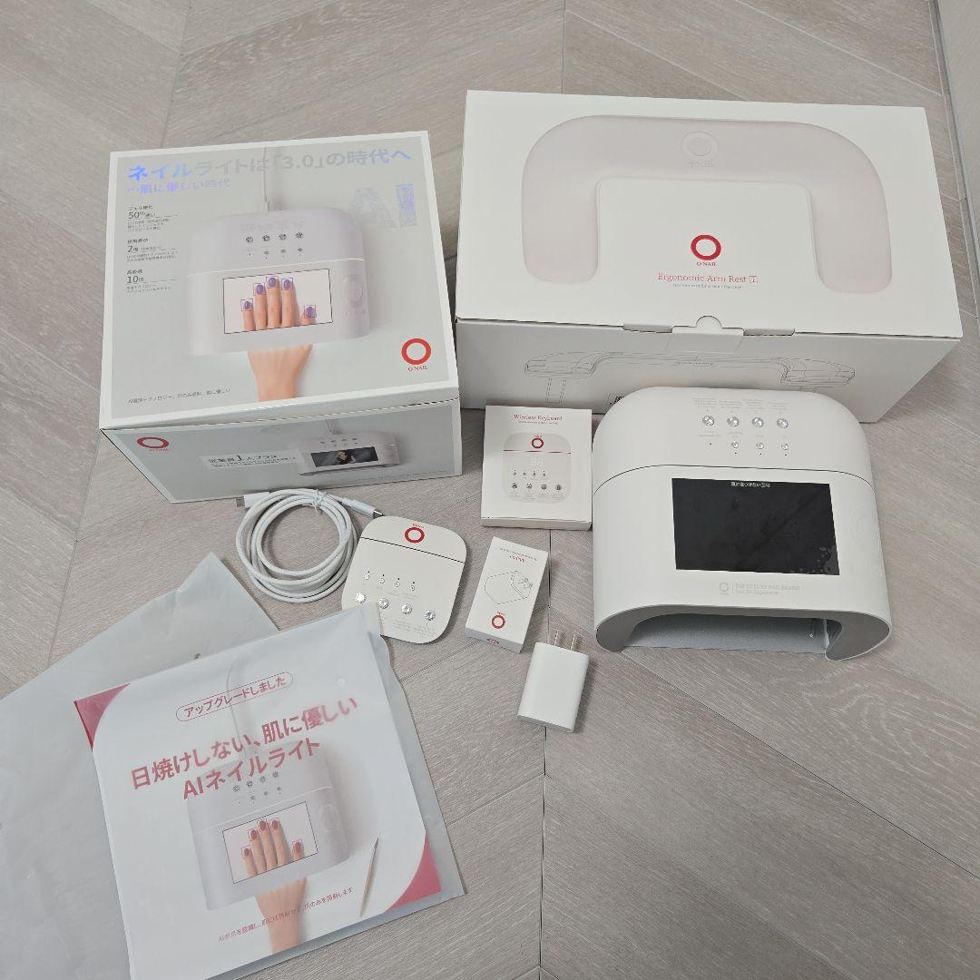 今日だけ値下げ！Onail AIネイルライト 3点セット 肌にやさしいNo.1 AIネイルライト – ONAILJP