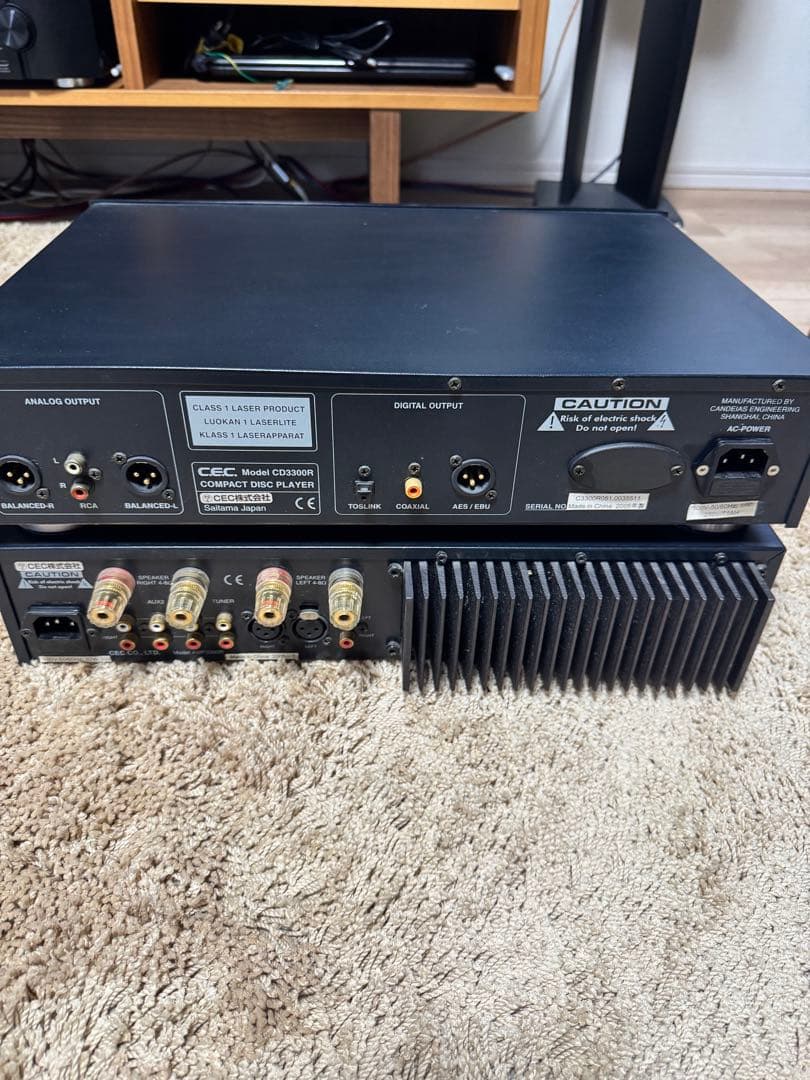 CEC CD avアンプセット CD3300R AMP3300Rシーイーシー