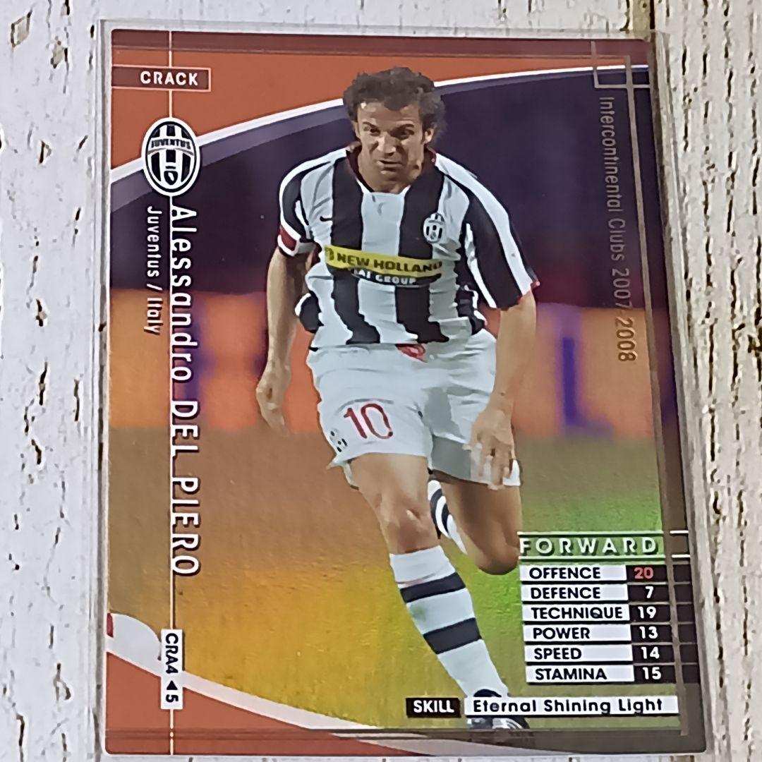 WCCF CRA 2007-2008 アレッサンドロ・デル・ピエロ - メルカリ