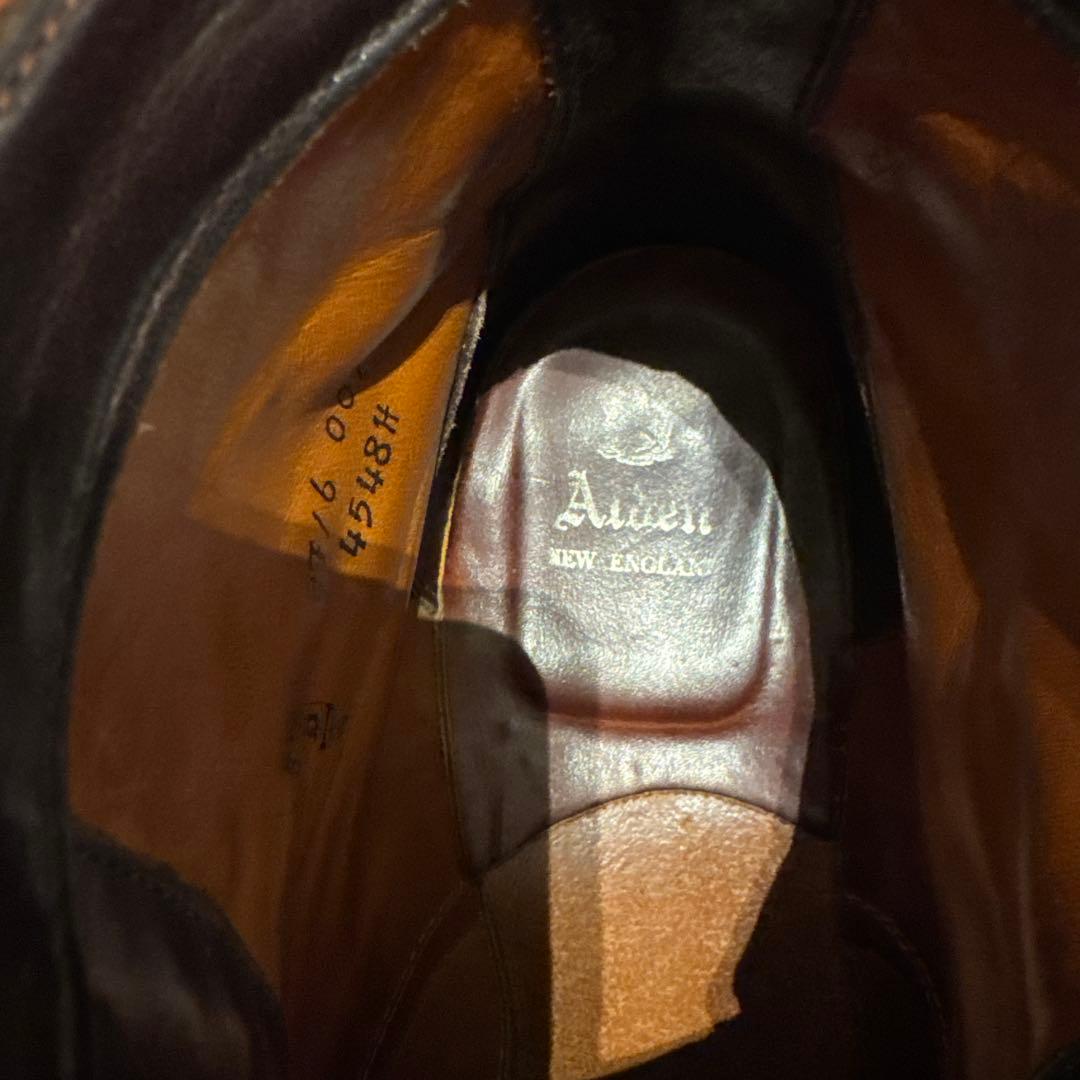 Alden 4548H タンカーブーツ 8.5D マンソンラスト クロムエクセル