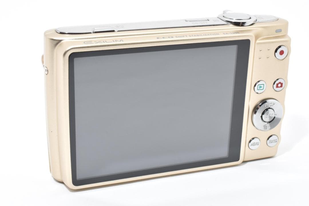 《 美品 》　カシオ　CASIO EXILIM EX-Z400 ゴールド