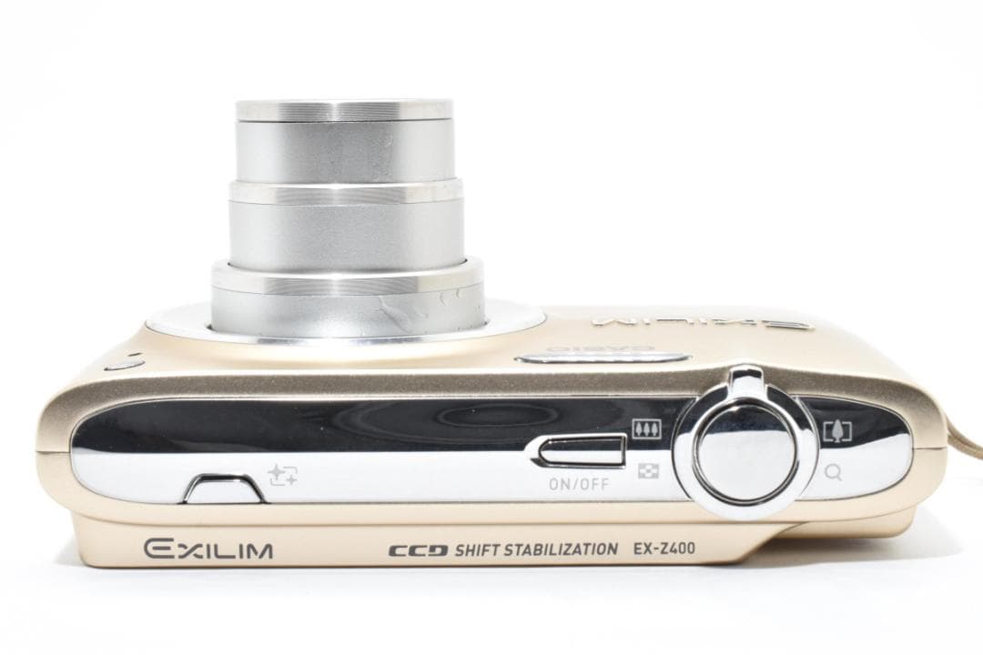 《 美品 》　カシオ　CASIO EXILIM EX-Z400 ゴールド