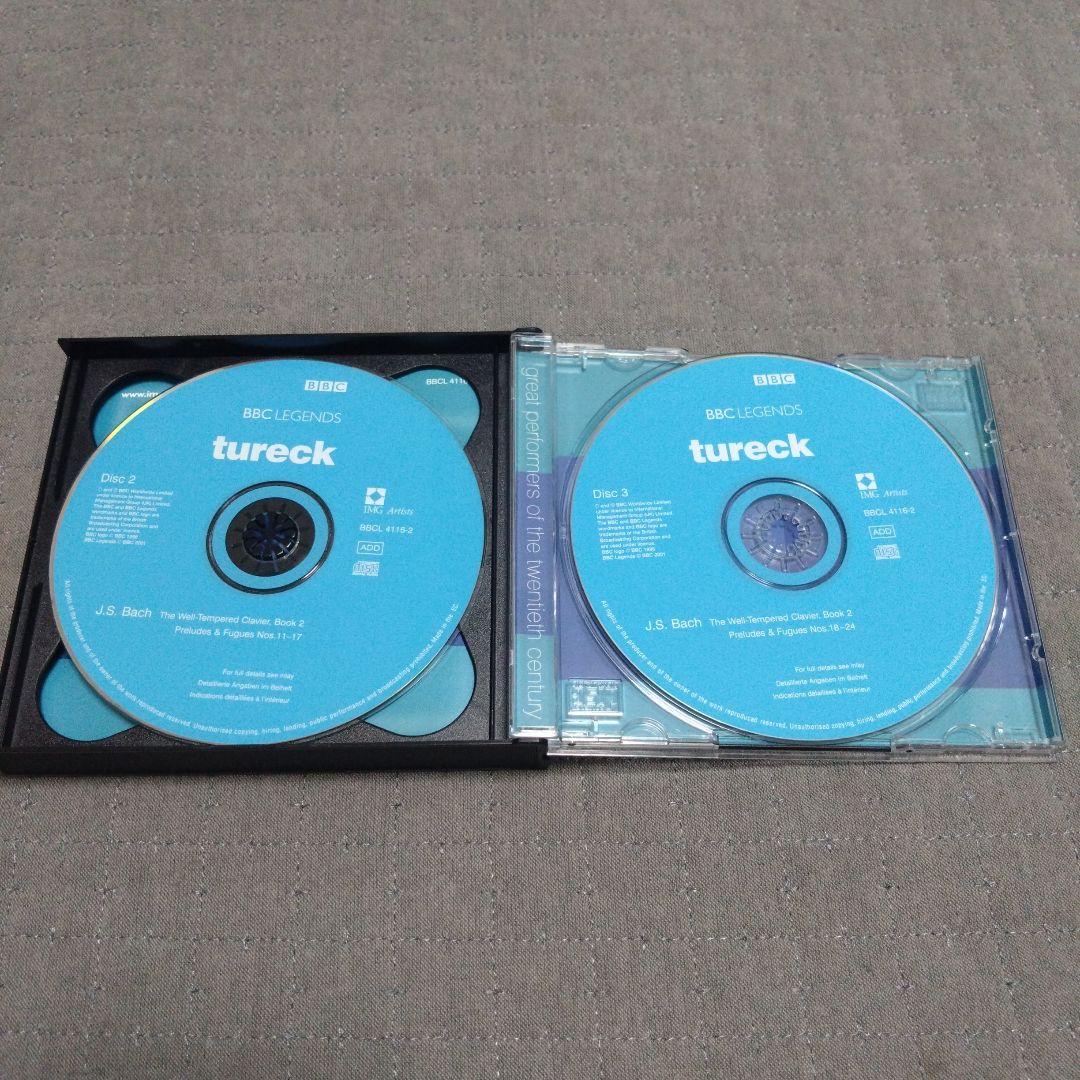 ロザリン・テューレック J.S.バッハ: 平均律クラヴィア曲集第2巻(全曲)