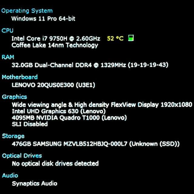 《極美品級》モバイルワークステーション！Lenovo ThinkPad P1