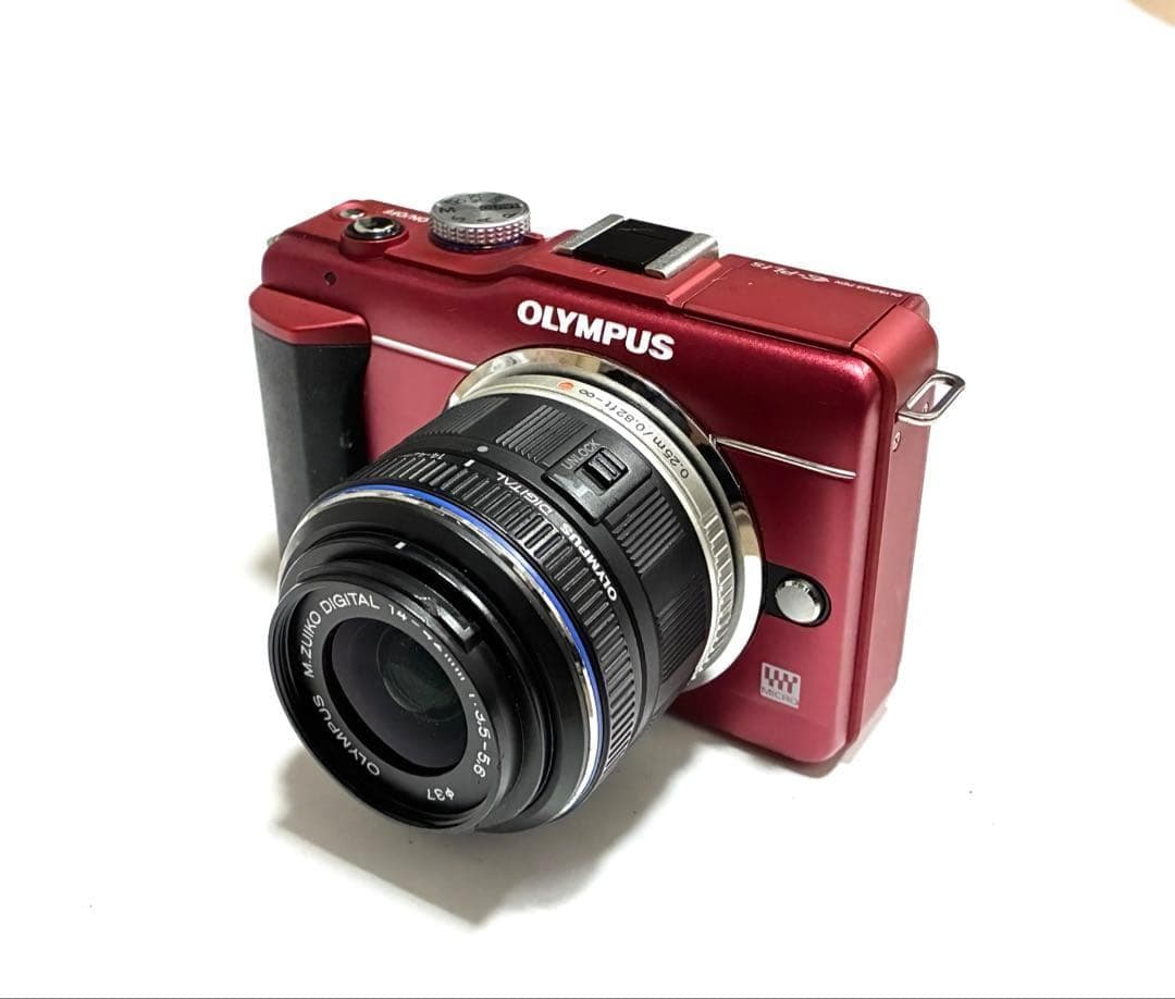 オリンパス PEN E-PL1 ミラーレス レンズ M.ZUIKO セット - メルカリ