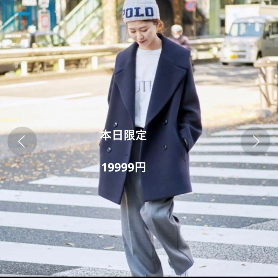 未使用級✨22AW　Spick & Span マンテココート　ネイビー Spick & Span（スピックアンドスパン）の「MANTECOコート（その他