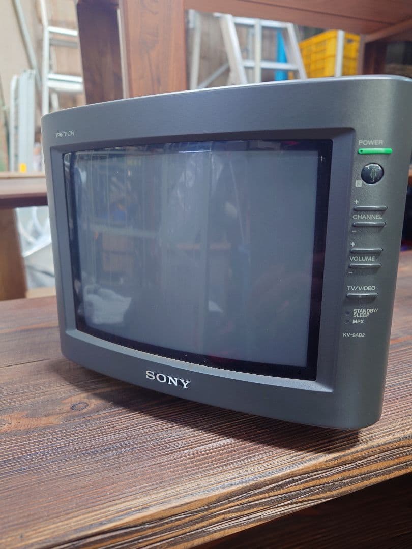 SONY トリニトロン ブラウン管テレビ KV-9AD2 ジャンク レトロ - メルカリ