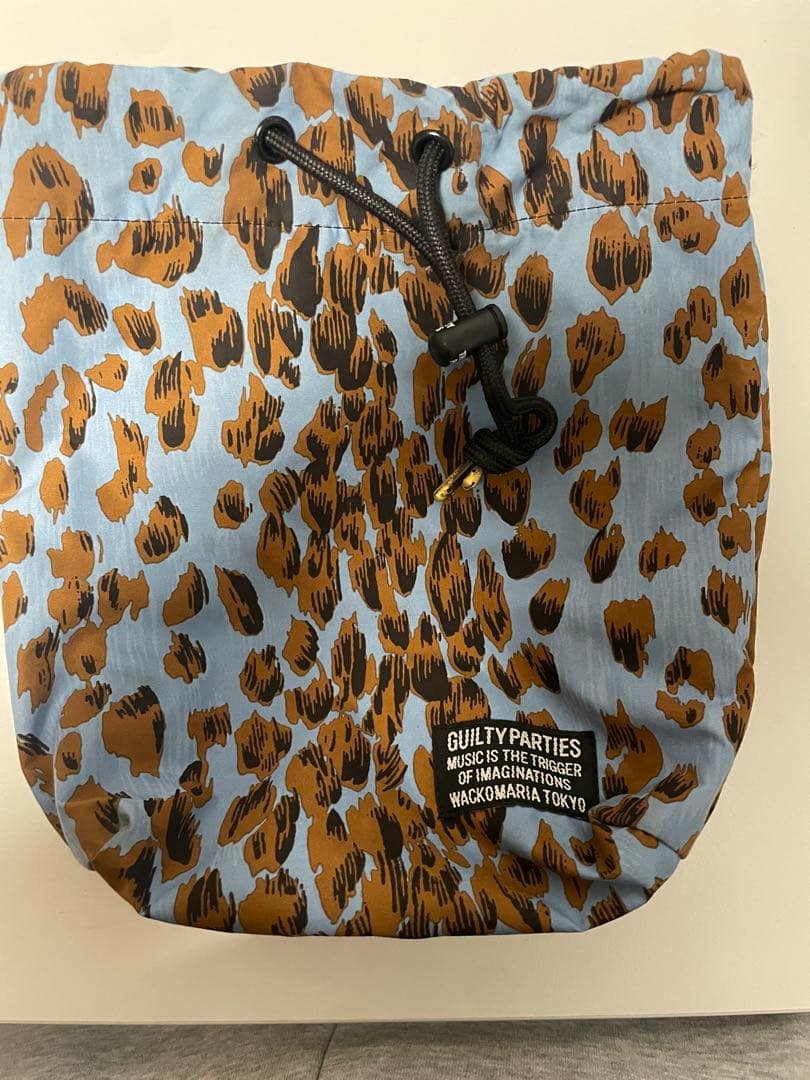 WACKOMARIA 25fw LEOPARD DRAWSTRING BAG 2 - メルカリ