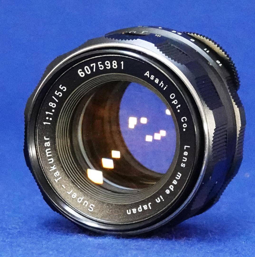 6075981　お薦め極上品　後期型Super-Takumar　F1.8/55