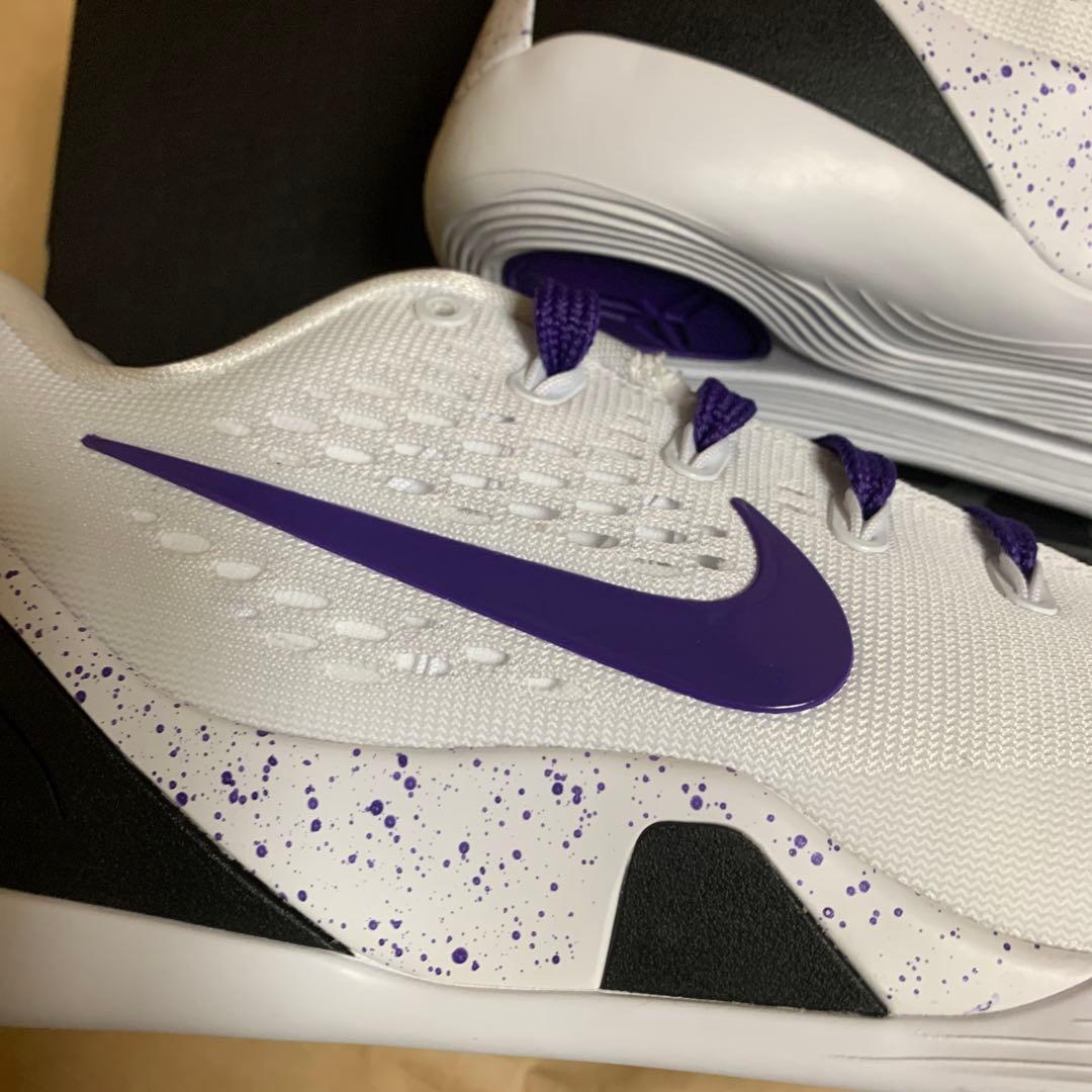 KOBE Ⅸ ELITE LOW EM PROTRO 24.5cm 【白／紫】