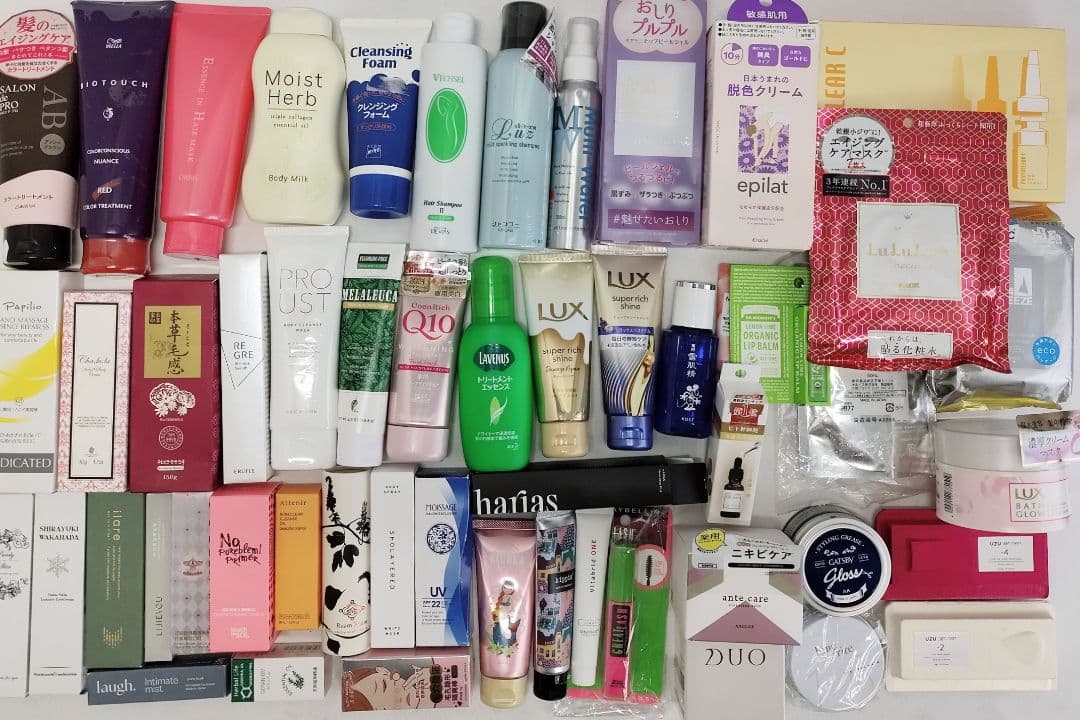 新品未使用 化粧品など大量まとめ売り（基礎化粧 スキンケアヘアケア
