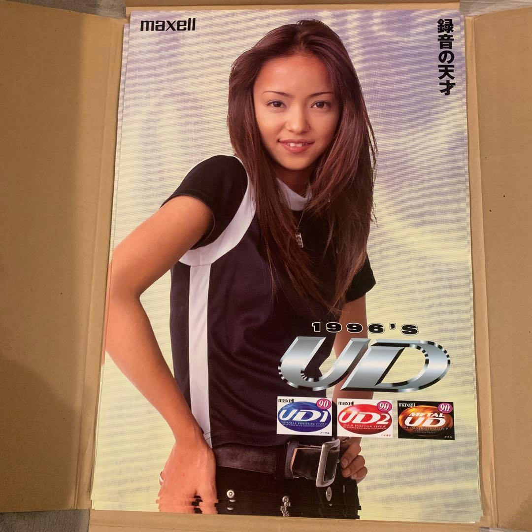 90年代 安室奈美恵 ポスター maxell - メルカリ