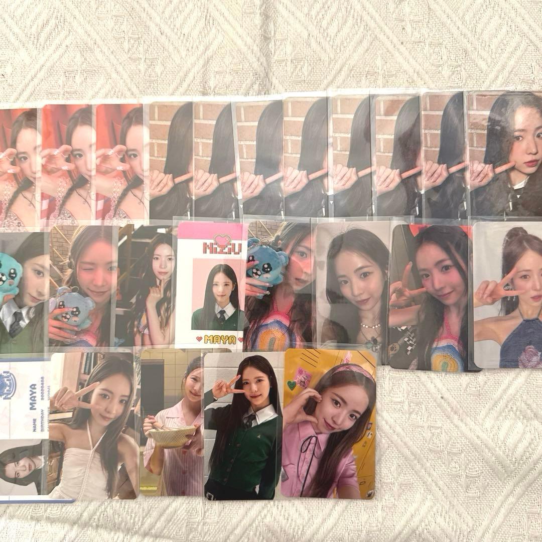 NiziU マヤ 韓国 トレカ press play 24枚 - メルカリ