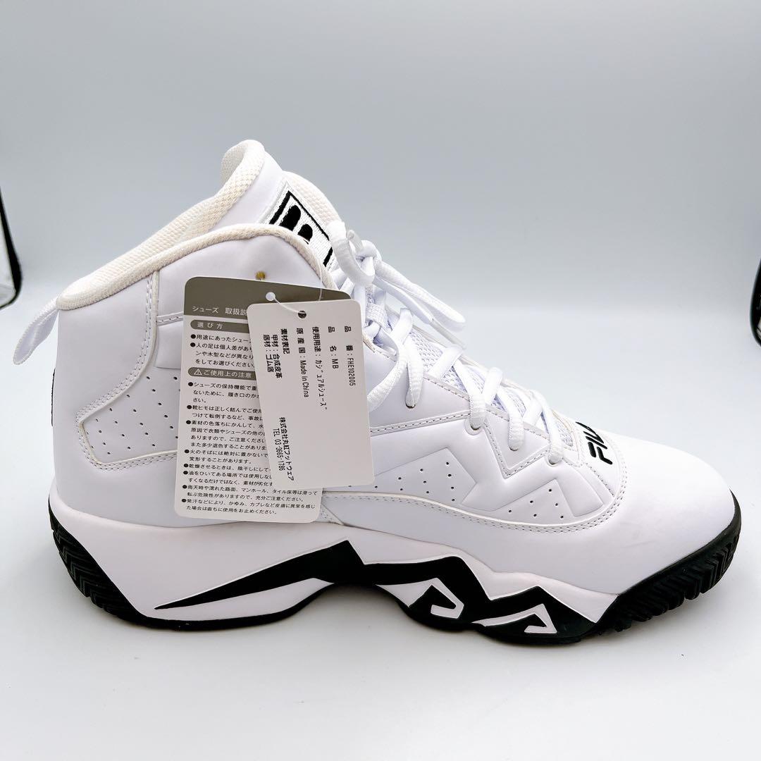 フィラ マッシュバーン ホワイト 30.0cm スニーカー シューズ ハイカット