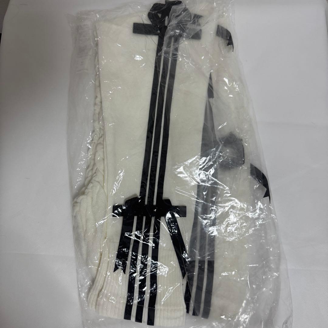 《リボンニーハイレッグウォーマー》White イドラタールテオドール