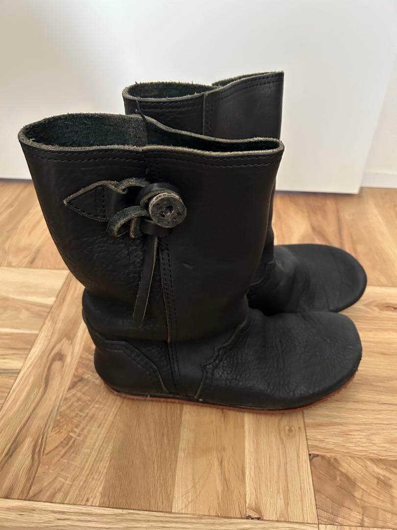 COMME des GARÇONS ブラックショートブーツ ブラック（黒）系 COMME des GARCONS(コムデギャルソン) ブーツ