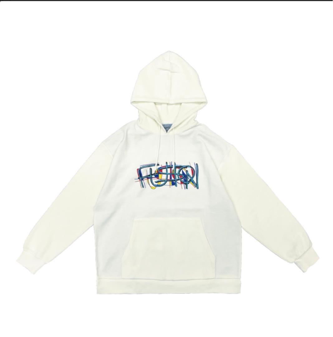 vaundyツアーグッズ新品未使用白パーカーMサイズFUSION - メルカリ