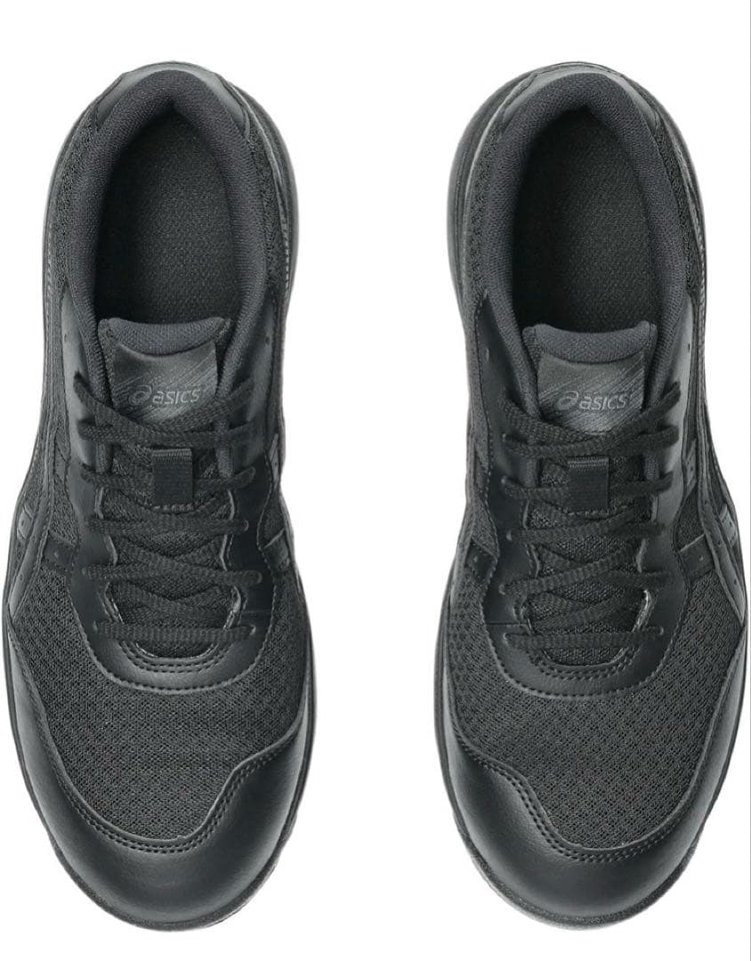 アシックス CP221 安全靴 ローカット 27.0cm ブラック×ブラック