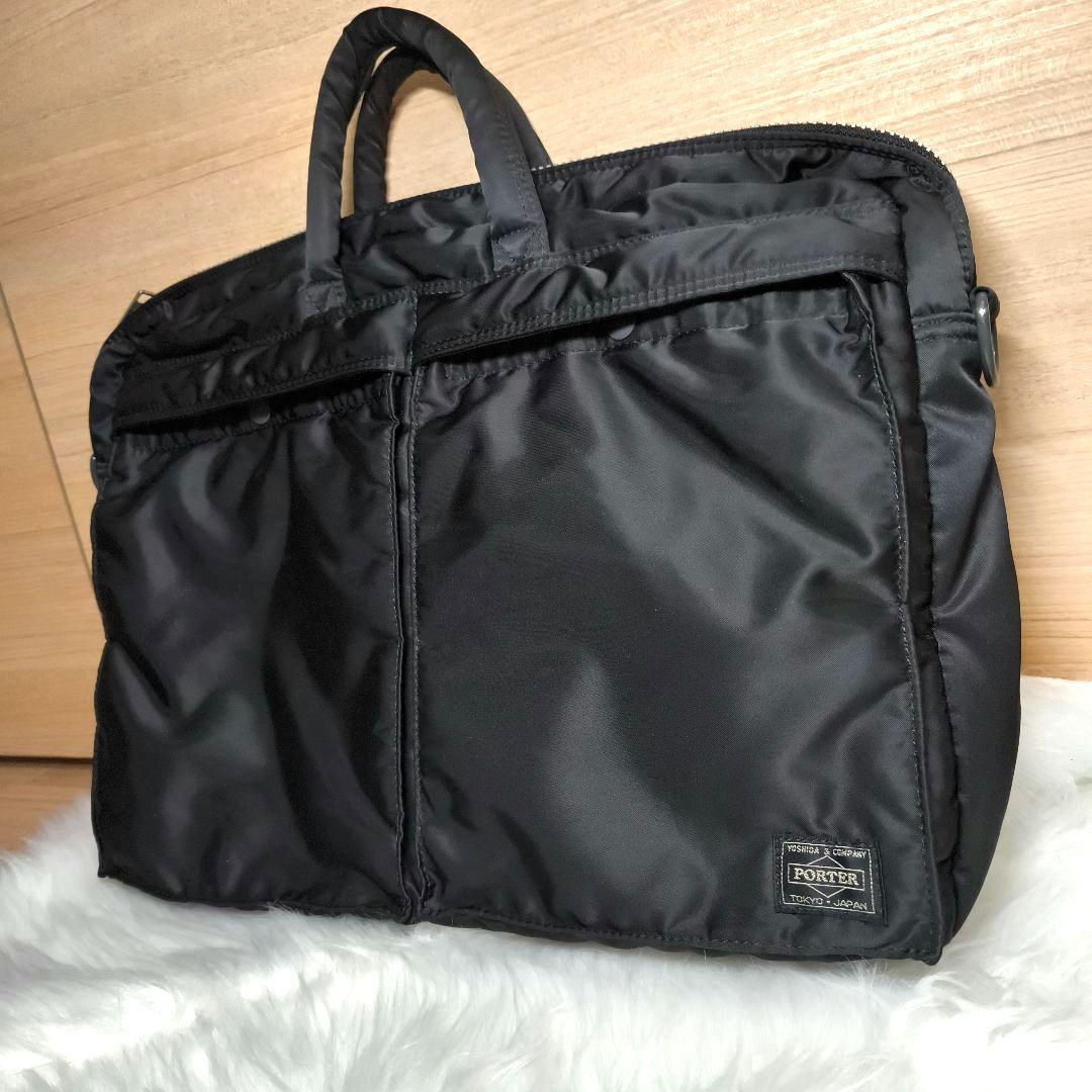 美品】ポーター タンカー 廃盤 希少 ブリーフケース A4収納可能