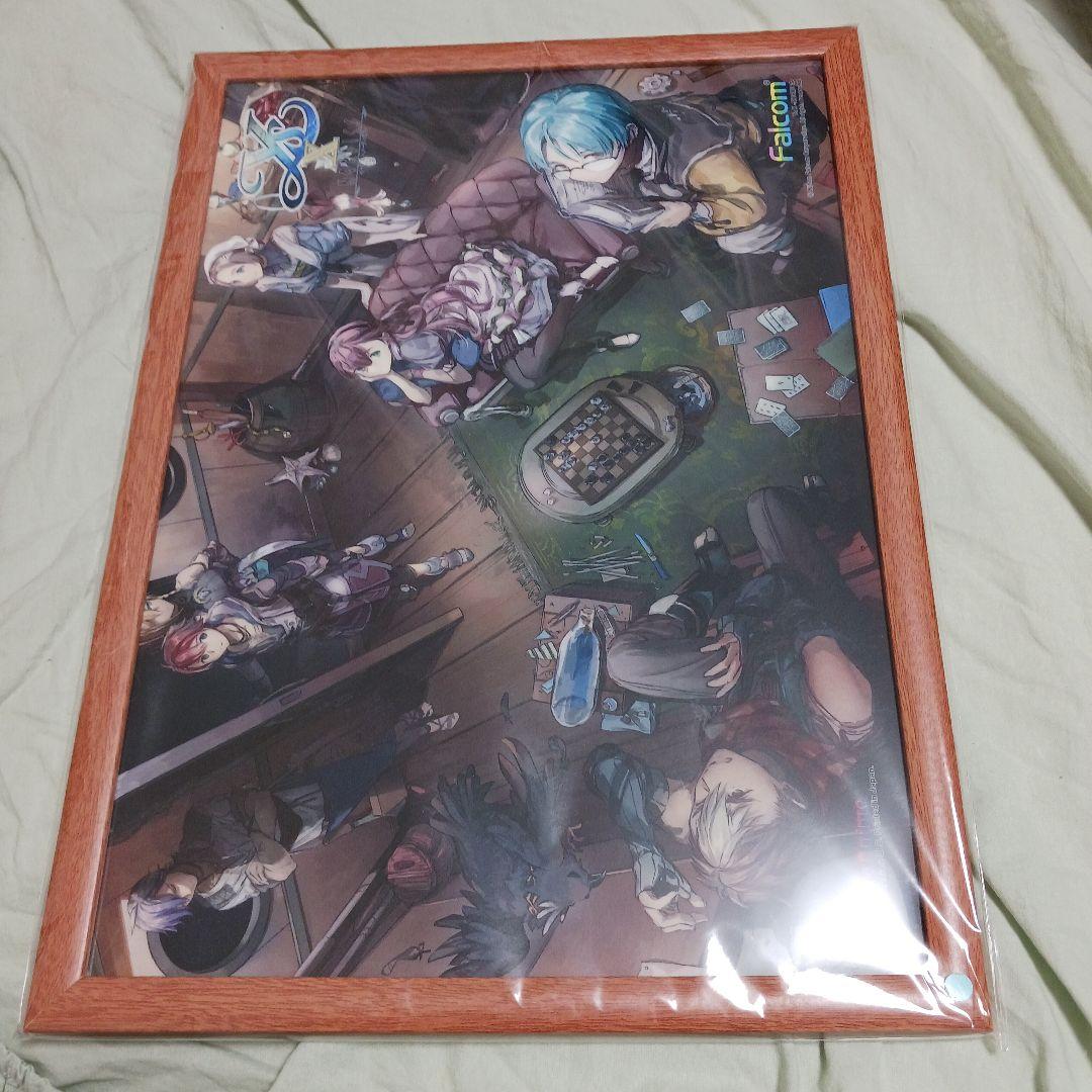 イース ファルコム A3クリアポスター パネル ピカットアニメ 非売品 空