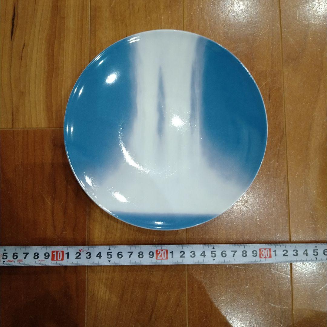 千住 博 ウォーターフォール 滝 皿 香蘭社