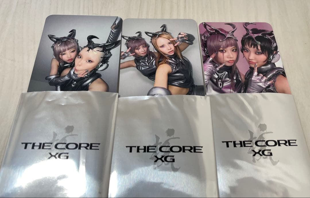 XG The CORE 核 ラキドロ トレカ 3枚セット - メルカリ