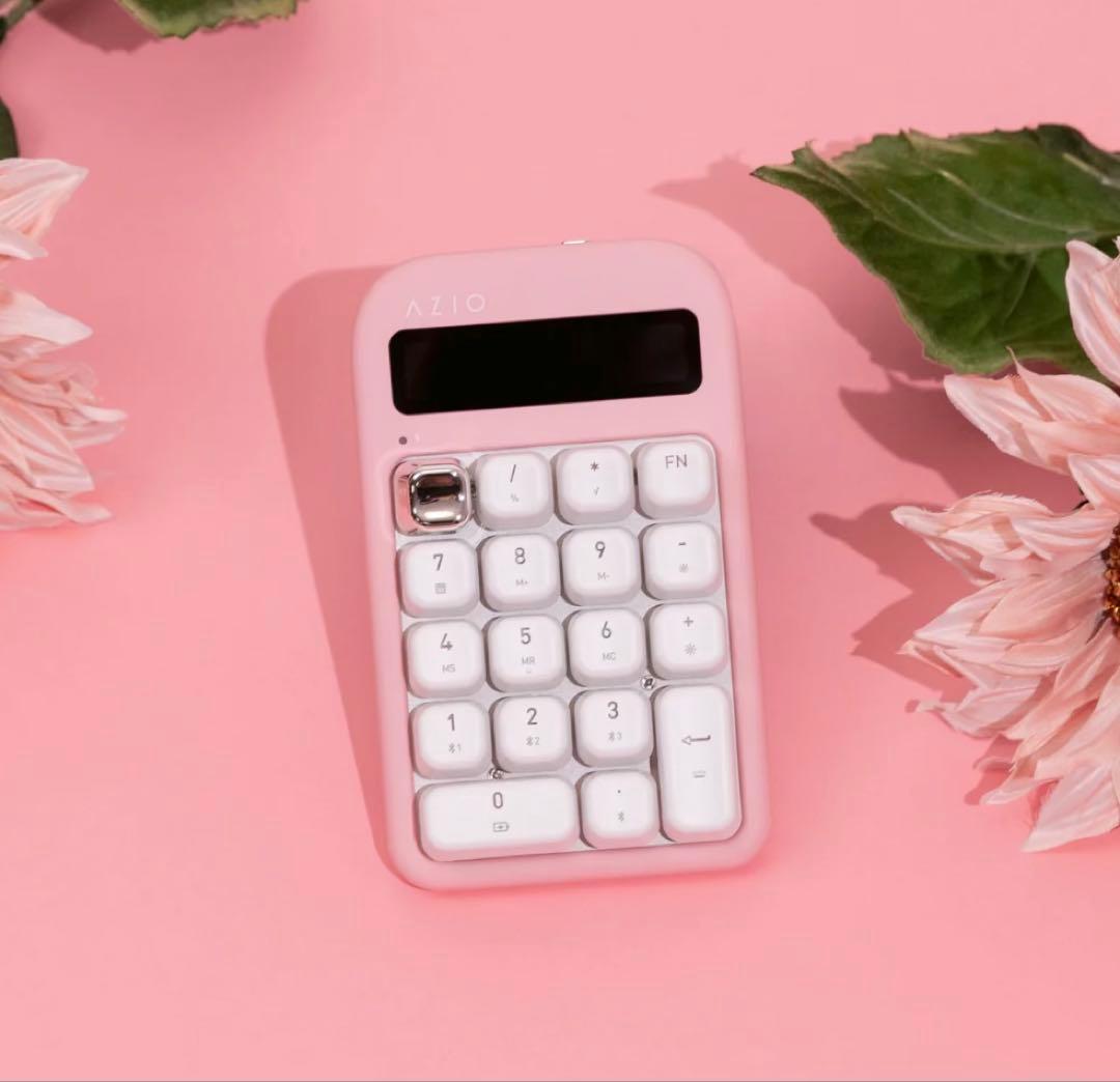 入手困難 AZIO Pink Blossom テンキー 電卓 ピンク 新品 - メルカリ