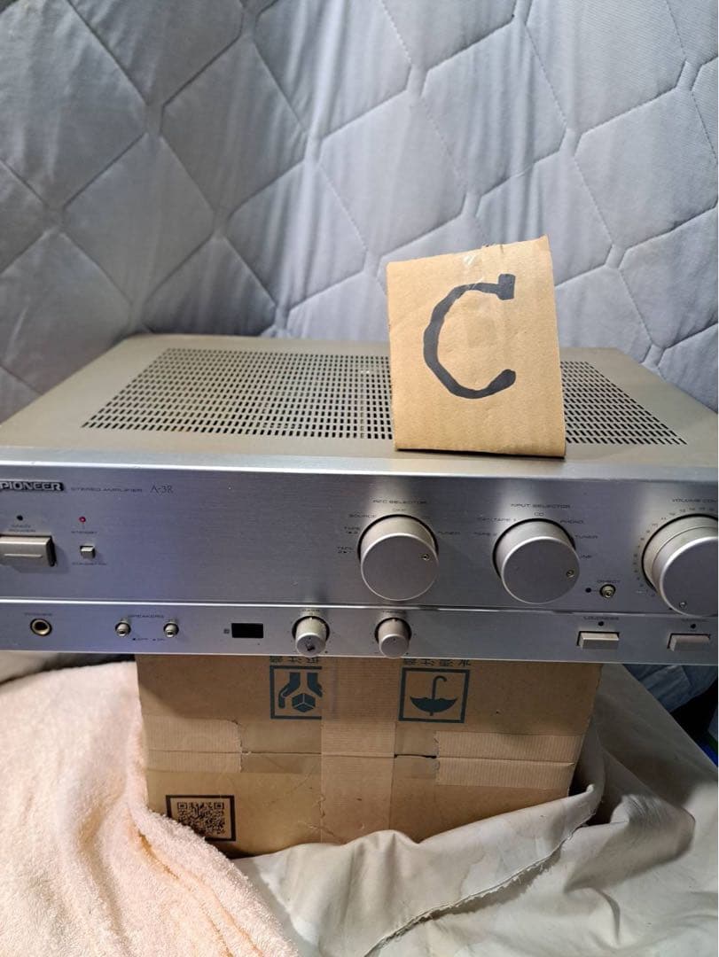 パ*p様 Pioneer A-32 シルバー アンプ - メルカリ
