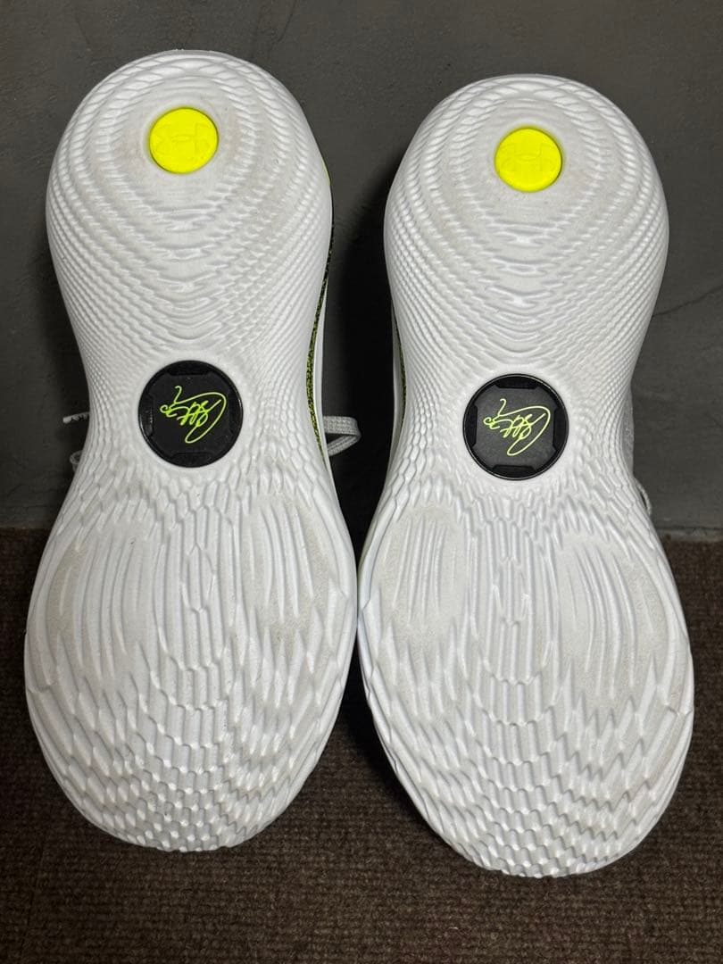 アンダーアーマー カリー curry12 グレー 26.5cm 美品