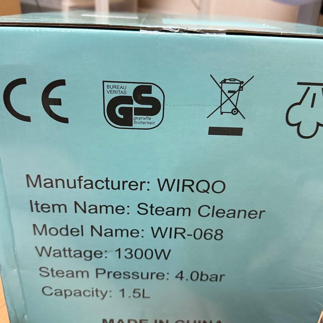 新品】 WIRQO スチームクリーナー カーペットクリーナー本体 - メルカリ