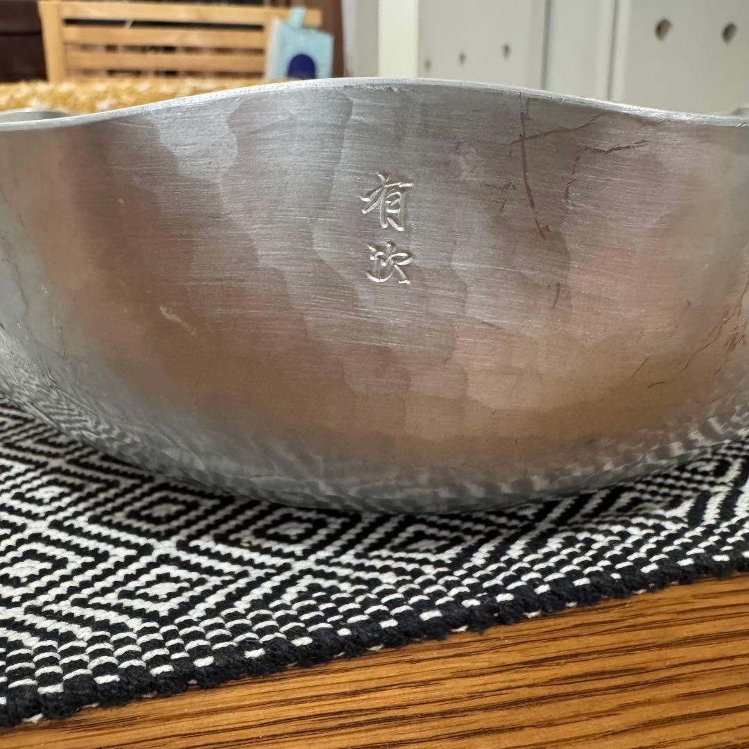 ✴︎京都 有次✴︎ アルミ製 コノハナ 鍋 30cm 美品 うどん鍋 - メルカリ