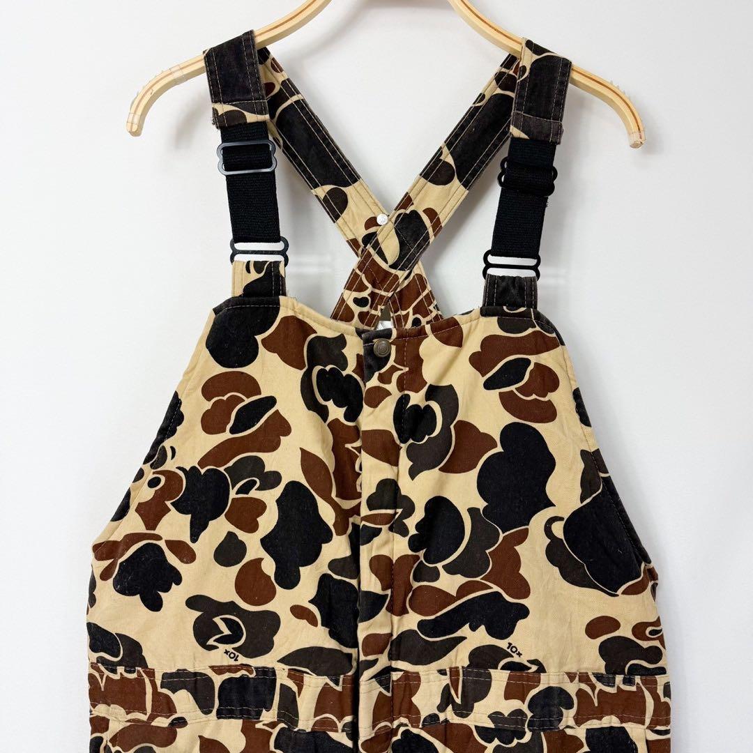 80s 10X USA製 ダックハンターカモ つなぎ オーバーオール S48b - メルカリ