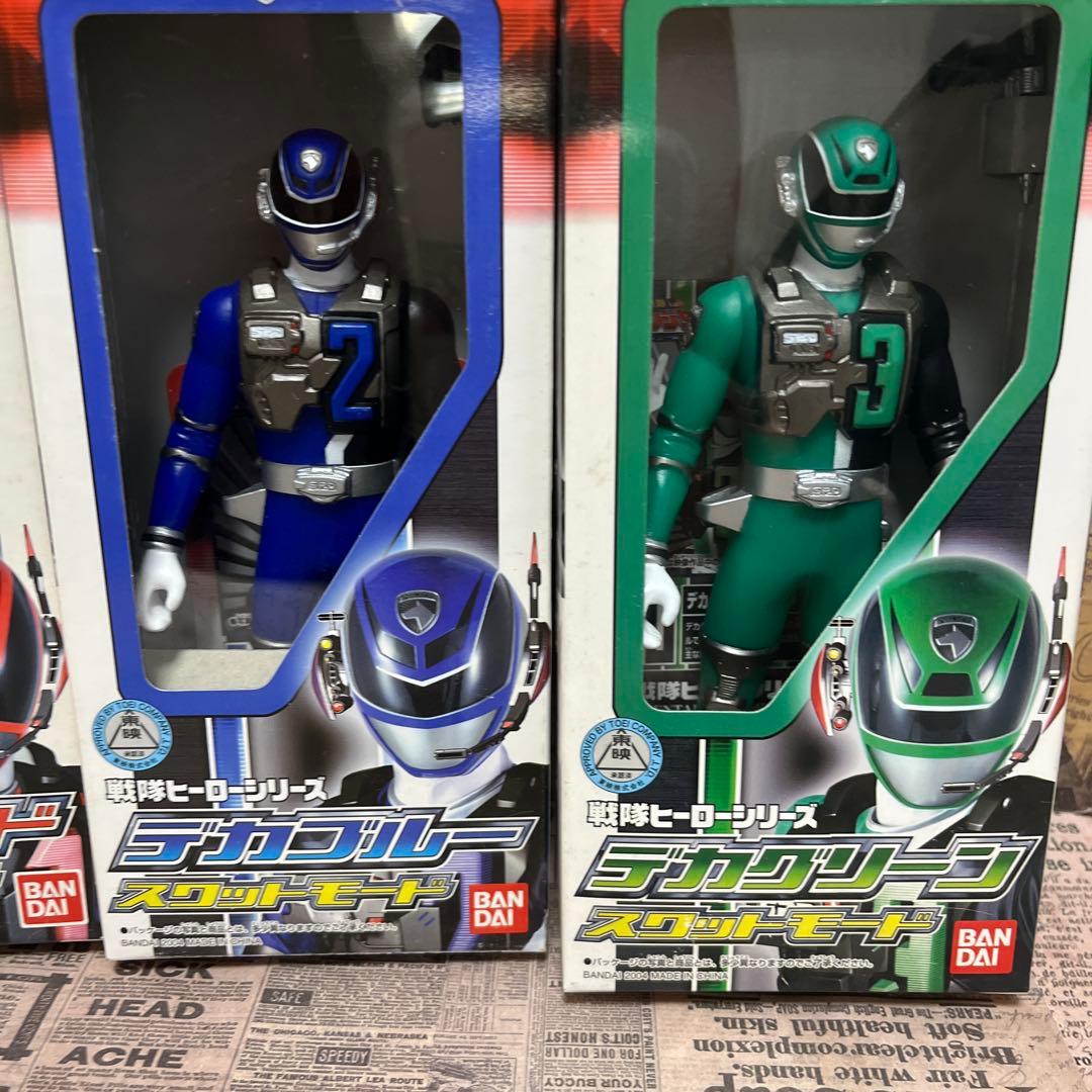 値下げ 特捜戦隊 デカレンジャー フィギュア 4体セット - メルカリ
