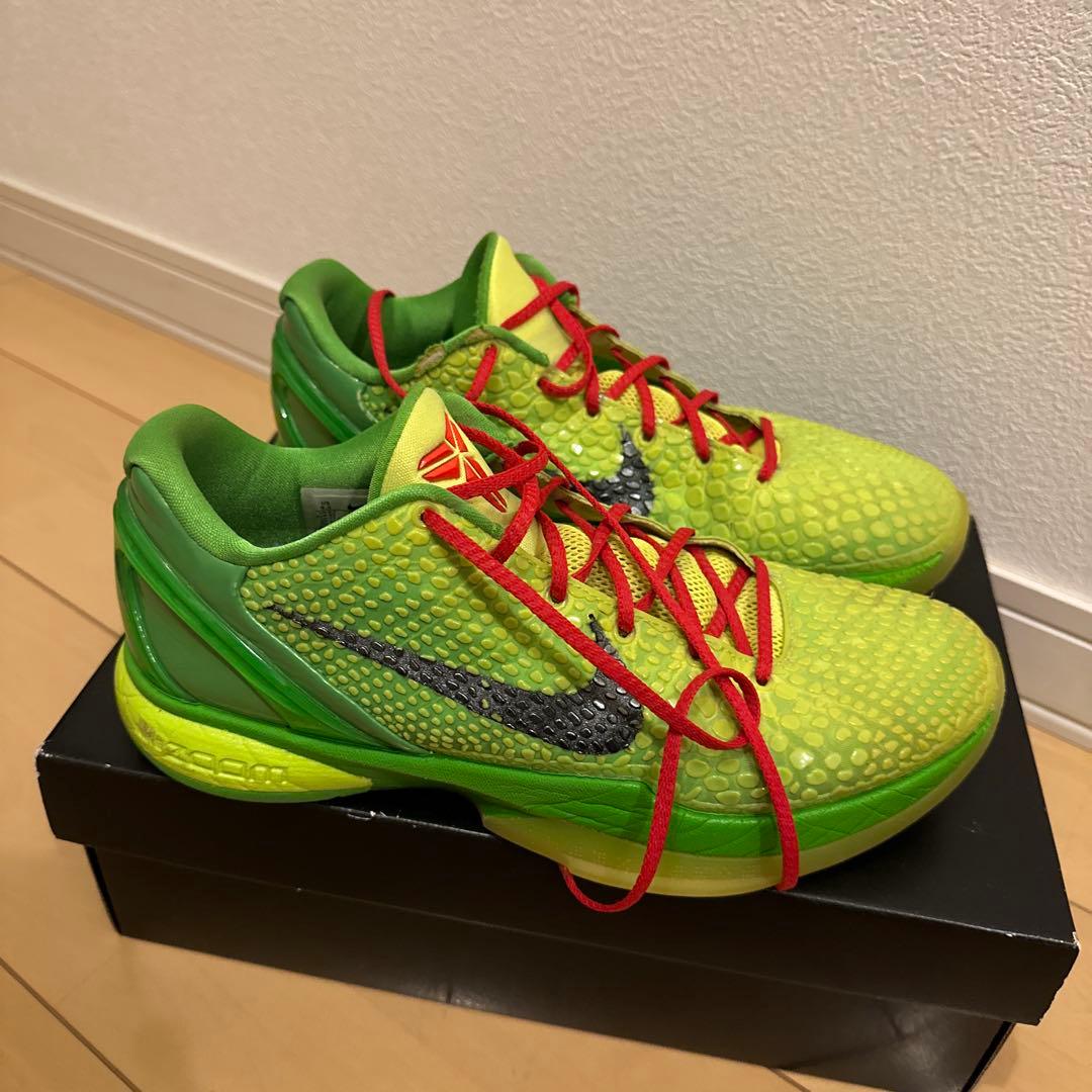 シューズ(男性用) Nike Kobe 6 Protro \"Grinch\" (2020)